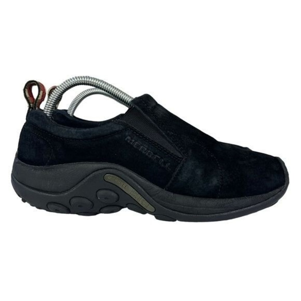 Merrell Shoes Womens Size 9.5 Jungle Moc Midnight Suede Slip On Sneakers. Used.